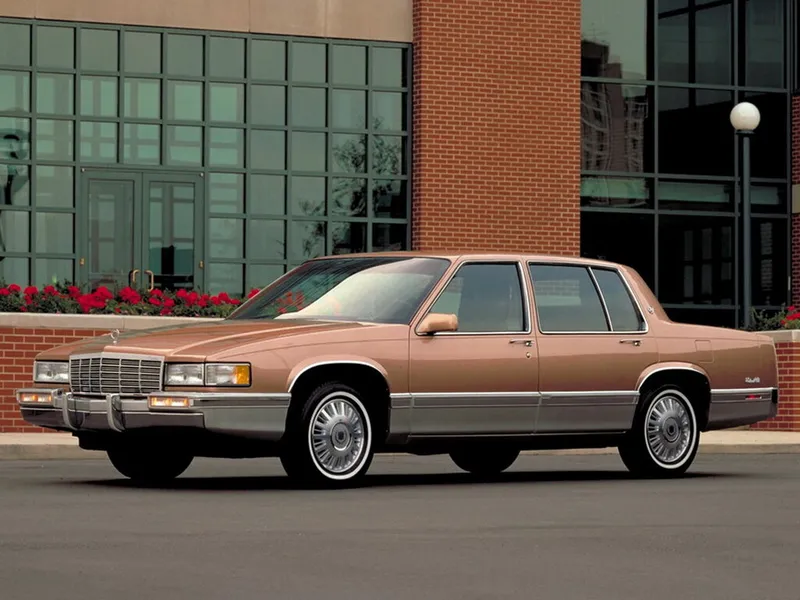 Cadillac DeVille рестайлинг 1988, седан, 8 поколение (05.1988 - 04.1993)