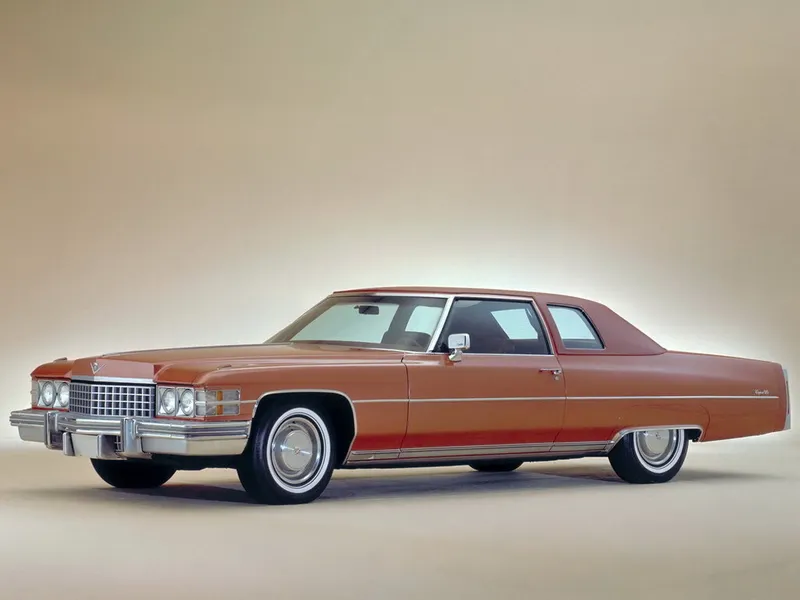 Cadillac DeVille 2-й рестайлинг 1973, купе, 6 поколение (10.1973 - 09.1974)