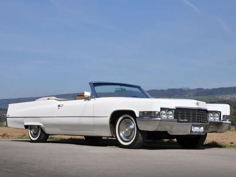 Cadillac DeVille рестайлинг 1969, открытый кузов, 5 поколение, Series 683 (01.1969 - 09.1970)