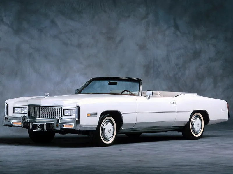 Cadillac Eldorado 5-й рестайлинг 1975, открытый кузов, 9 поколение (09.1975 - 09.1976)