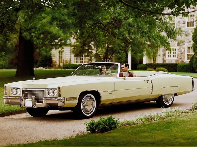 Cadillac Eldorado 1970, открытый кузов, 9 поколение (09.1970 - 09.1971)