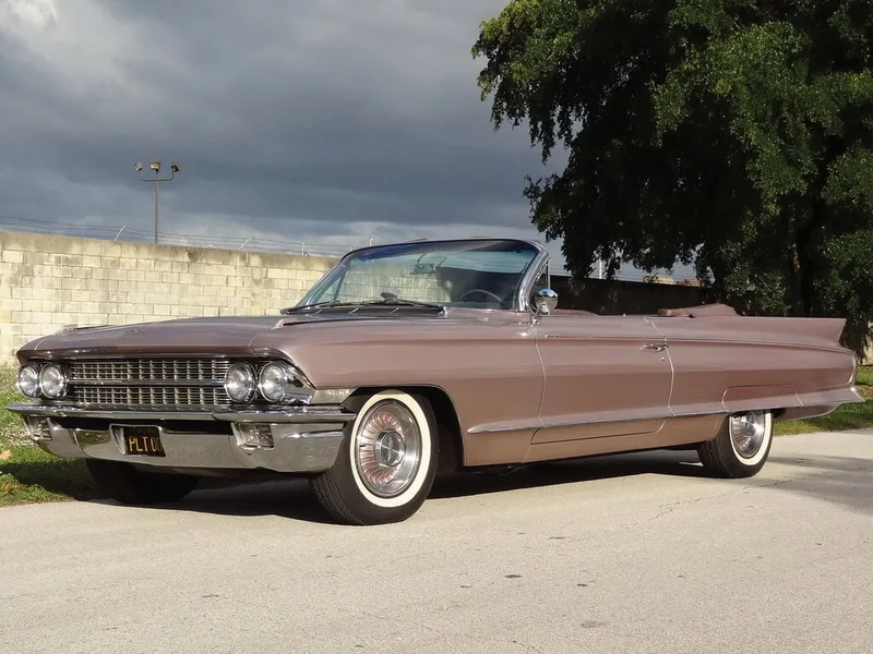 Cadillac Eldorado рестайлинг 1961, открытый кузов, 5 поколение (09.1961 - 10.1962)