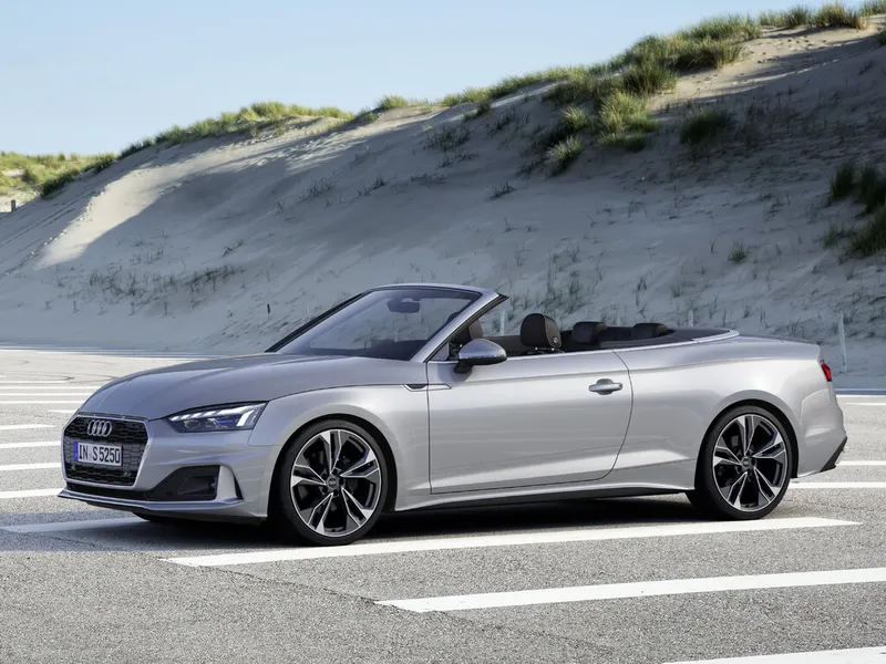 Audi A5 рестайлинг 2018, открытый кузов, 2 поколение, F5 (10.2018 - 07.2024)