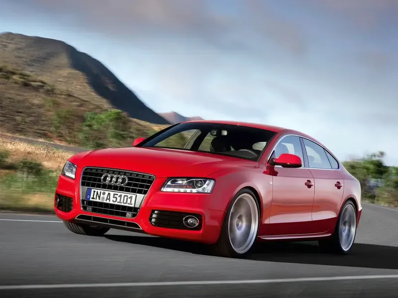 Audi A5 2007, лифтбек, 1 поколение, 8T (03.2007 - 09.2011)
