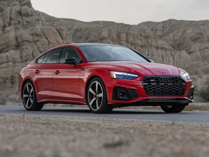 Audi A5 рестайлинг 2018, лифтбек, 2 поколение, F5 (10.2018 - 07.2024)