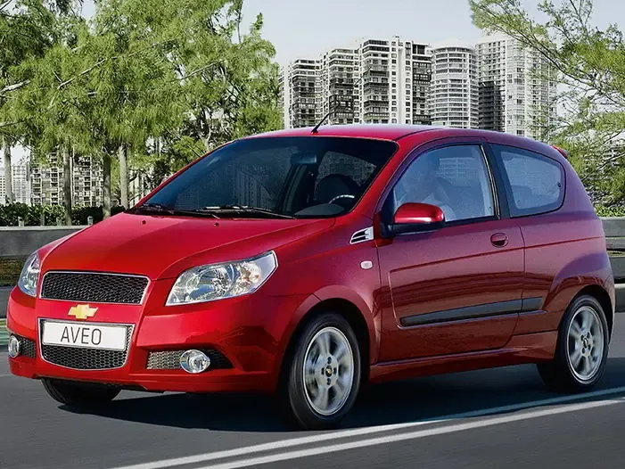 Chevrolet Aveo рестайлинг 2007, хэтчбек 3 дв., 1 поколение, T250 (09.2007 - 08.2012)