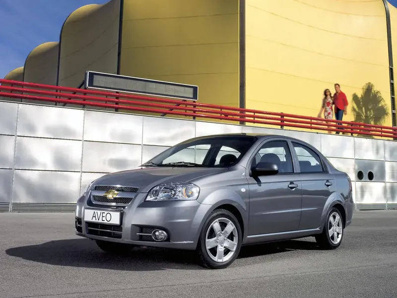 Chevrolet Aveo рестайлинг 2005, седан, 1 поколение, T250 (03.2005 - 08.2012)