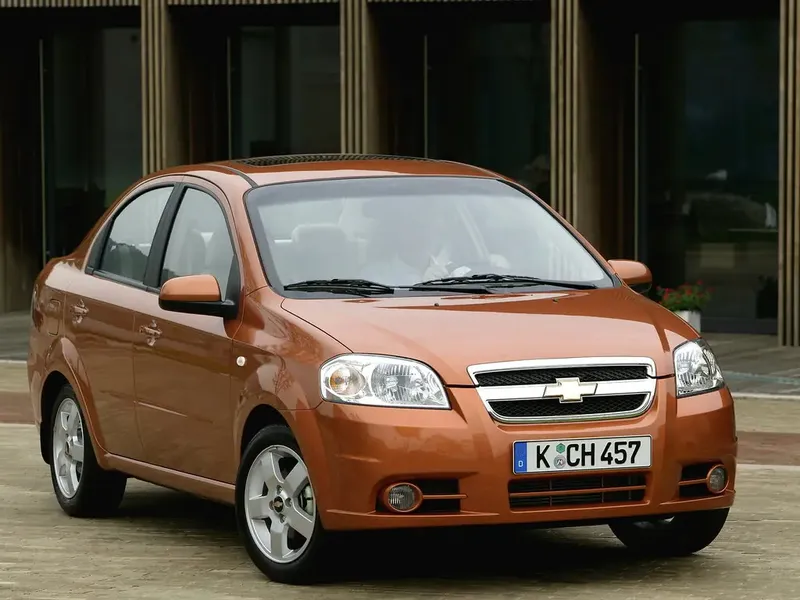 Chevrolet Aveo рестайлинг 2005, седан, 1 поколение, T250 (03.2005 - 12.2011)