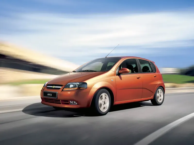 Chevrolet Aveo 2002, хэтчбек 5 дв., 1 поколение, T200 (03.2002 - 10.2009)