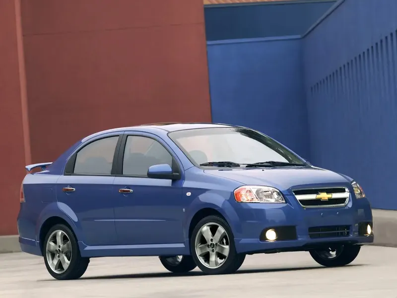 Chevrolet Aveo рестайлинг 2005, седан, 1 поколение, T250 (03.2005 - 07.2011)
