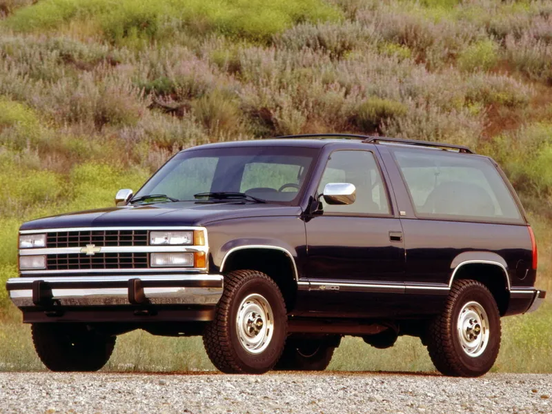 Chevrolet Blazer K5 1991, джип/suv 3 дв., 3 поколение, GMT410 (07.1991 - 09.1994)