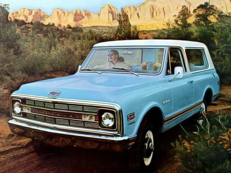 Chevrolet Blazer K5 1968, джип/suv 3 дв., 1 поколение (09.1968 - 09.1970)