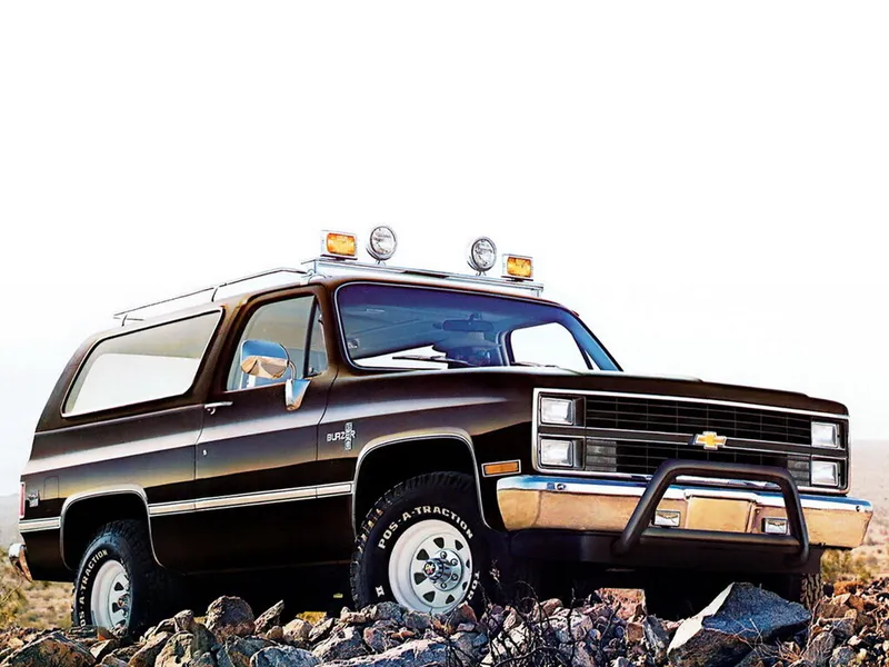 Chevrolet Blazer K5 2-й рестайлинг 1981, джип/suv 3 дв., 2 поколение (07.1981 - 06.1985)