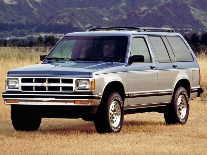 Chevrolet Blazer S-10 рестайлинг 1990, джип/suv 5 дв., 1 поколение (03.1990 - 03.1994)