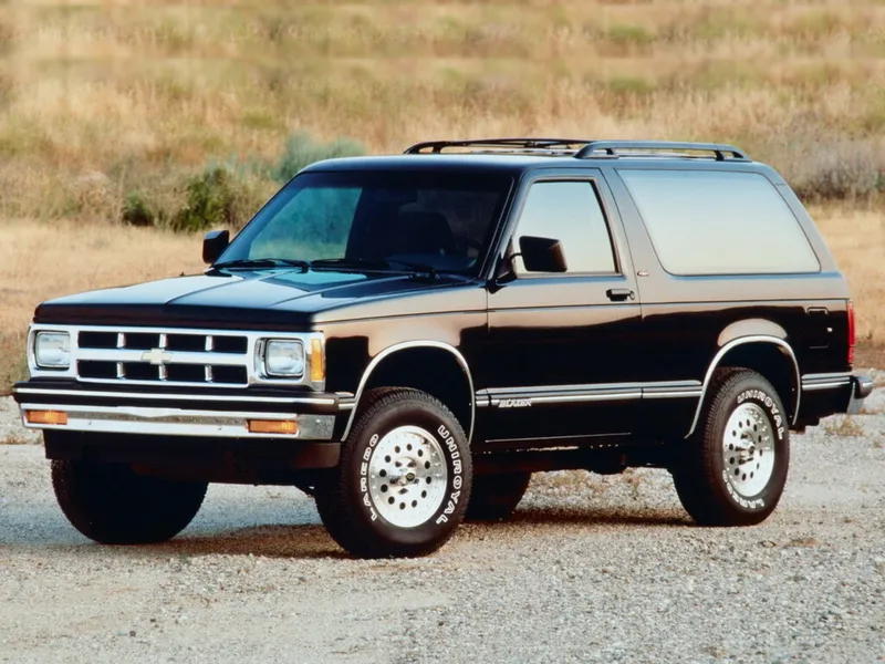 Chevrolet Blazer S-10 рестайлинг 1990, джип/suv 3 дв., 1 поколение (03.1990 - 03.1994)