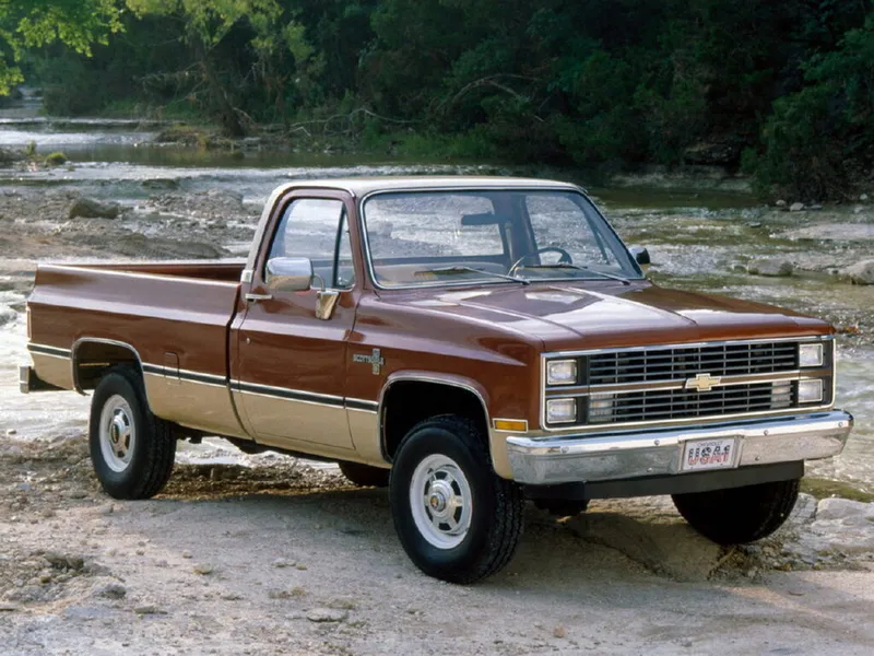 Chevrolet C10 рестайлинг 1982, пикап, 3 поколение (06.1982 - 02.1989)
