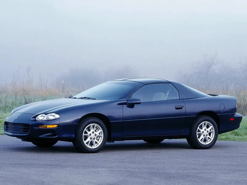 Chevrolet Camaro рестайлинг 1997, лифтбек, 4 поколение (09.1997 - 08.2002)