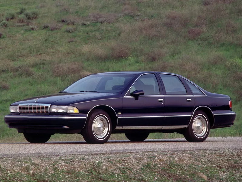 Chevrolet Caprice рестайлинг 1992, седан, 4 поколение (07.1992 - 12.1996)