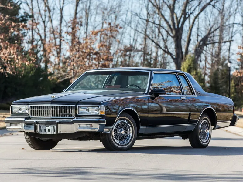 Chevrolet Caprice 2-й рестайлинг 1986, купе, 3 поколение (10.1986 - 09.1987)