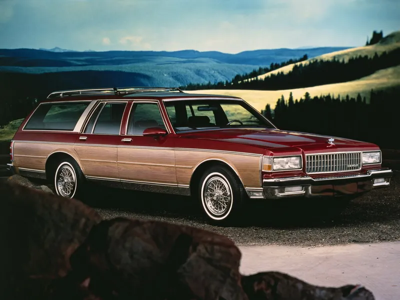 Chevrolet Caprice 2-й рестайлинг 1986, универсал, 3 поколение (10.1986 - 09.1990)