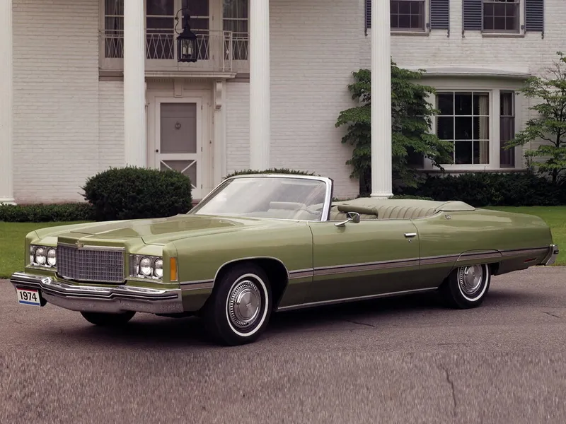 Chevrolet Caprice 3-й рестайлинг 1973, открытый кузов, 2 поколение (09.1973 - 09.1974)