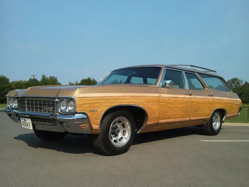 Chevrolet Caprice 5-й рестайлинг 1969, универсал, 1 поколение (09.1969 - 09.1970)