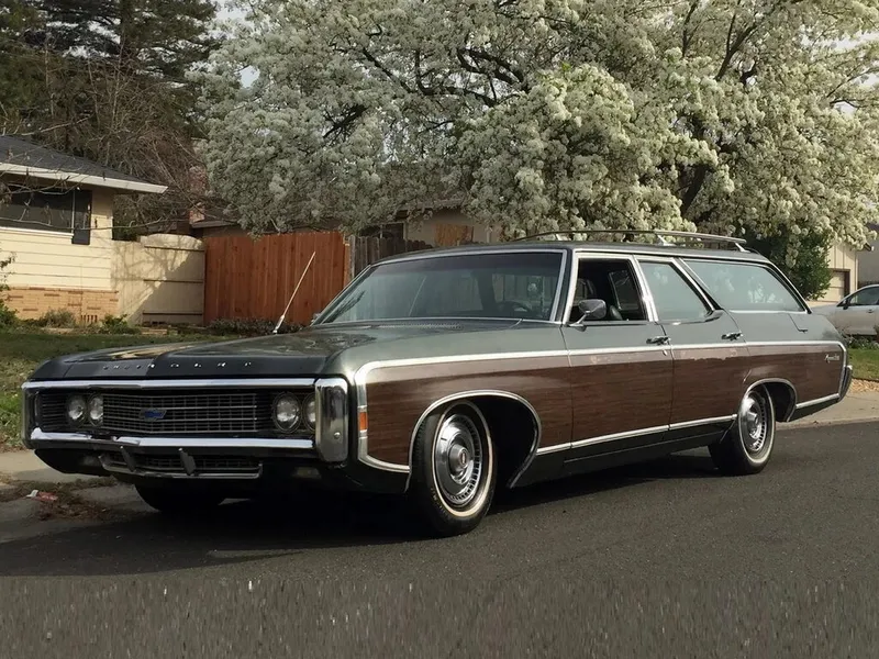 Chevrolet Caprice 4-й рестайлинг 1968, универсал, 1 поколение (09.1968 - 09.1969)