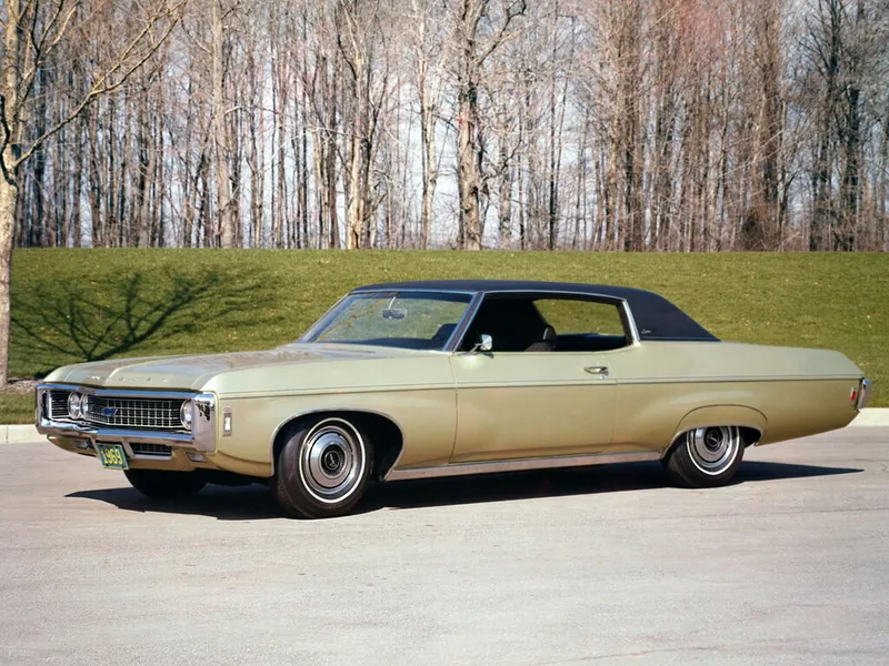 Chevrolet Caprice 4-й рестайлинг 1968, купе, 1 поколение (09.1968 - 09.1969)