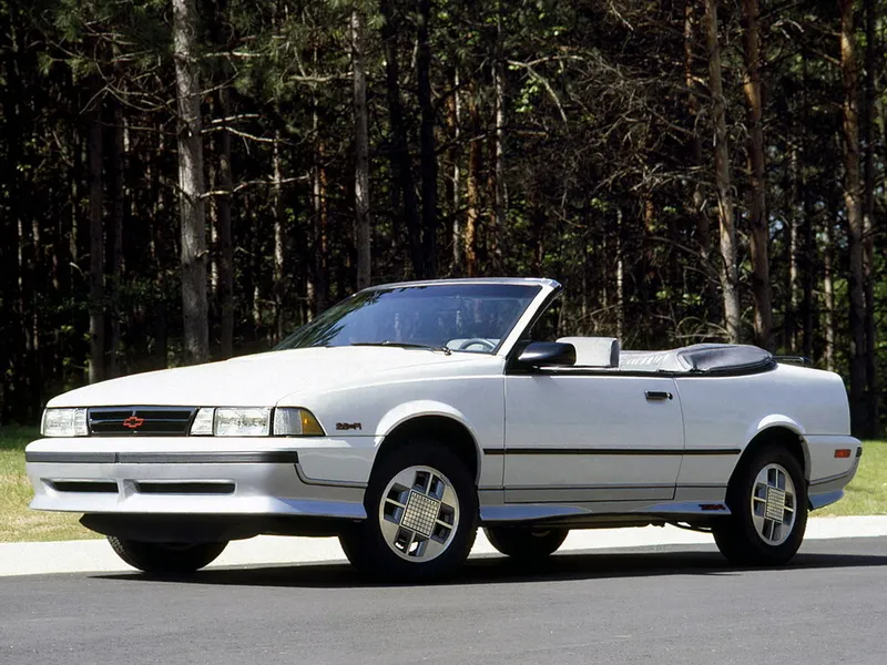 Chevrolet Cavalier 1987, открытый кузов, 2 поколение (10.1987 - 07.1994)