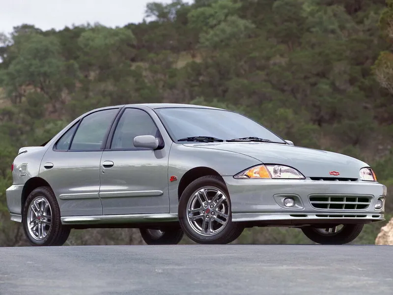 Chevrolet Cavalier рестайлинг 1999, седан, 3 поколение (09.1999 - 08.2002)