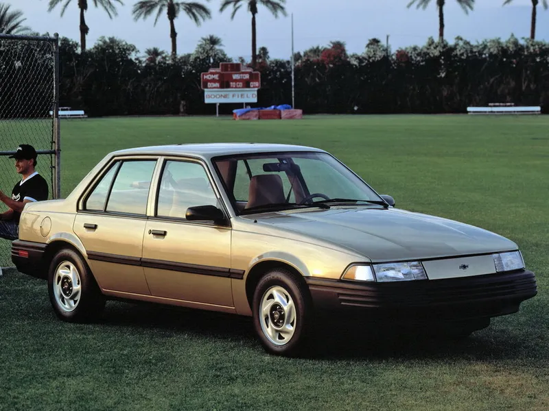 Chevrolet Cavalier 1987, седан, 2 поколение (10.1987 - 07.1994)