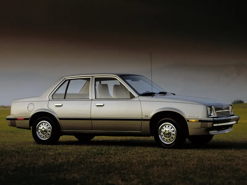 Chevrolet Cavalier 1981, седан, 1 поколение (05.1981 - 09.1987)