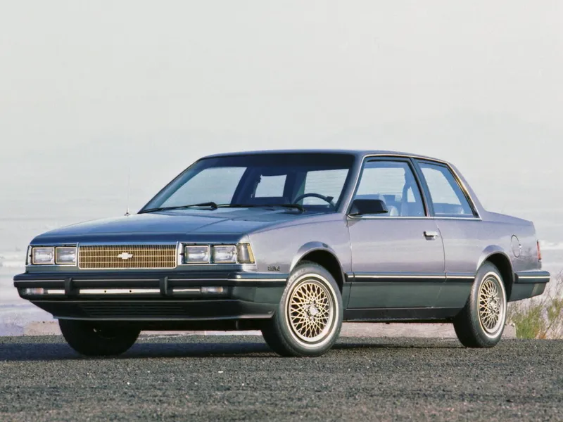 Chevrolet Celebrity рестайлинг 1986, купе, 1 поколение (09.1986 - 08.1988)