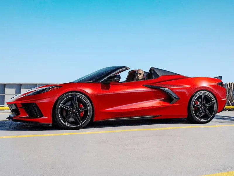 Chevrolet Corvette 2020, открытый кузов, 8 поколение, C8 (02.2020 - н.в.)