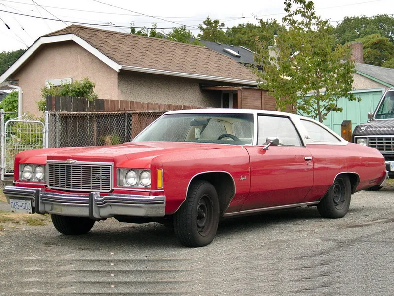 Chevrolet Impala 4-й рестайлинг 1974, купе, 5 поколение (10.1974 - 09.1975)