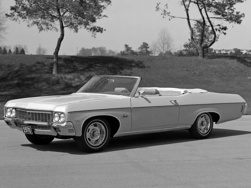 Chevrolet Impala 5-й рестайлинг 1969, открытый кузов, 4 поколение (10.1969 - 09.1970)