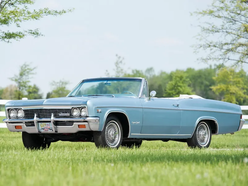 Chevrolet Impala рестайлинг 1965, открытый кузов, 4 поколение (10.1965 - 09.1966)