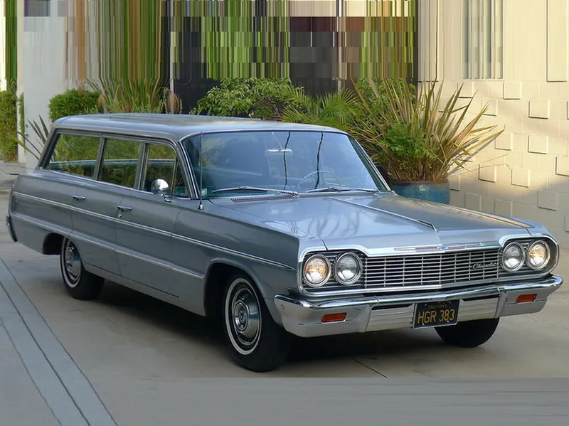 Chevrolet Impala 3-й рестайлинг 1963, универсал, 3 поколение (10.1963 - 09.1964)