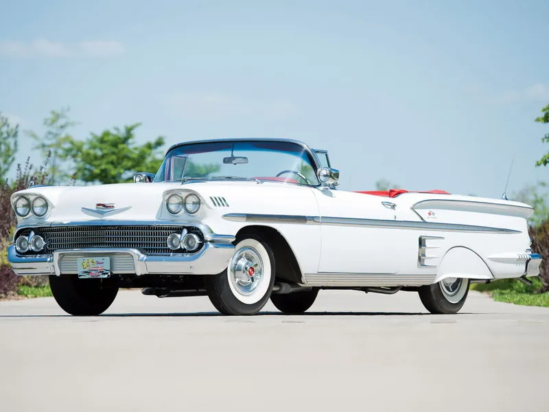 Chevrolet Impala 1957, открытый кузов, 1 поколение (10.1957 - 09.1958)