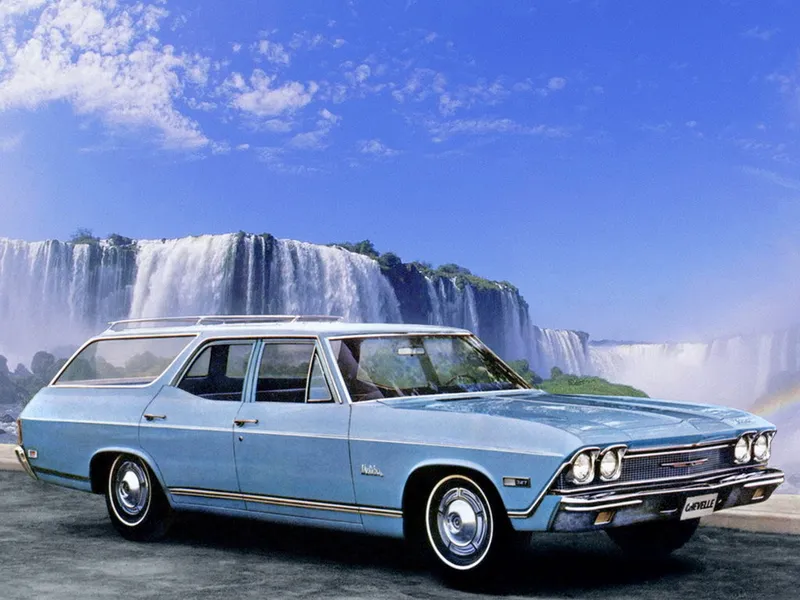 Chevrolet Malibu 1967, универсал, 2 поколение (09.1967 - 08.1968)