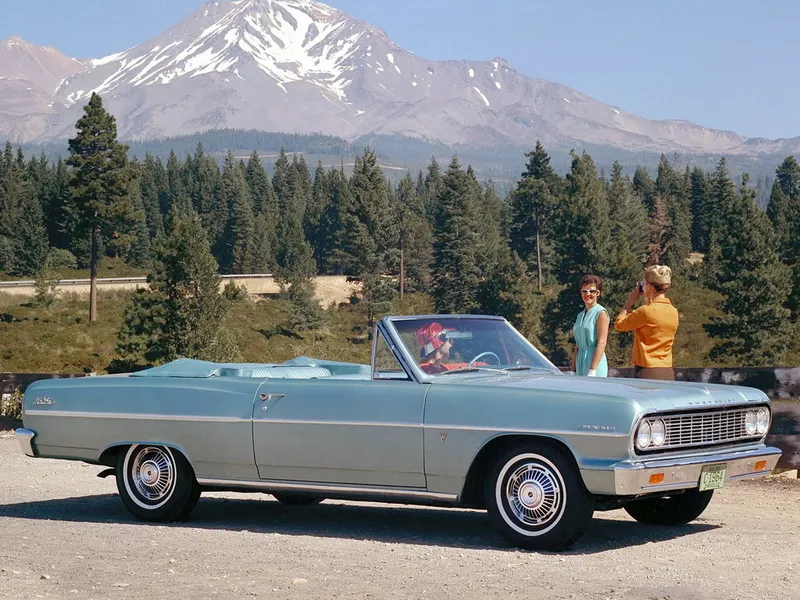 Chevrolet Malibu 1963, открытый кузов, 1 поколение (10.1963 - 08.1967)