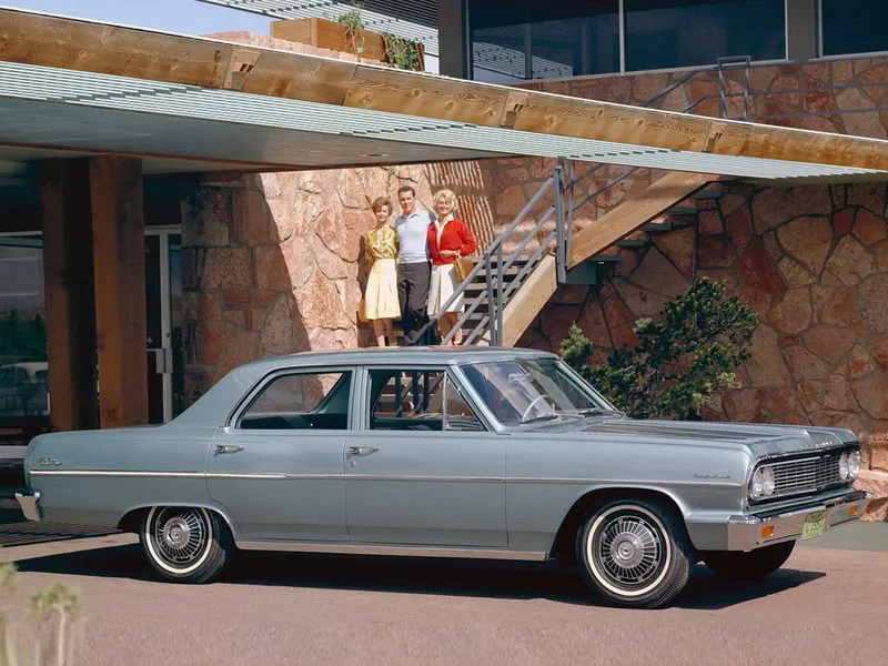 Chevrolet Malibu 1963, седан, 1 поколение (10.1963 - 08.1967)