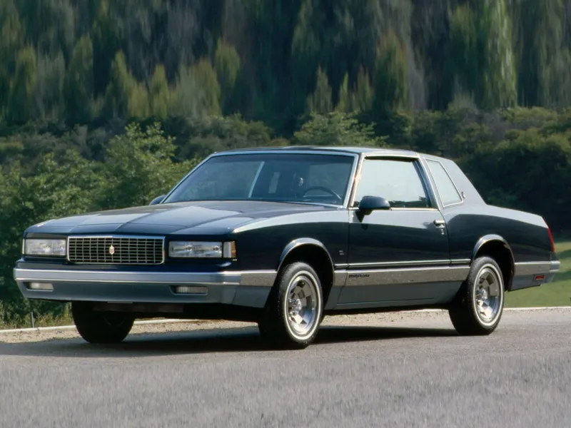 Chevrolet Monte Carlo рестайлинг 1985, купе, 4 поколение (10.1985 - 09.1988)