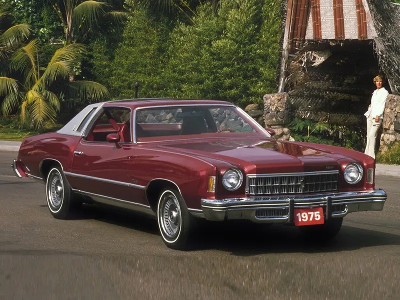 Chevrolet Monte Carlo 2-й рестайлинг 1974, купе, 2 поколение (09.1974 - 09.1975)