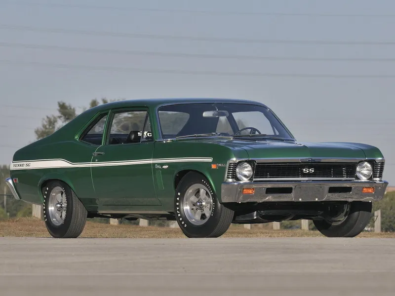 Chevrolet Nova 1967, купе, 3 поколение (09.1967 - 09.1969)