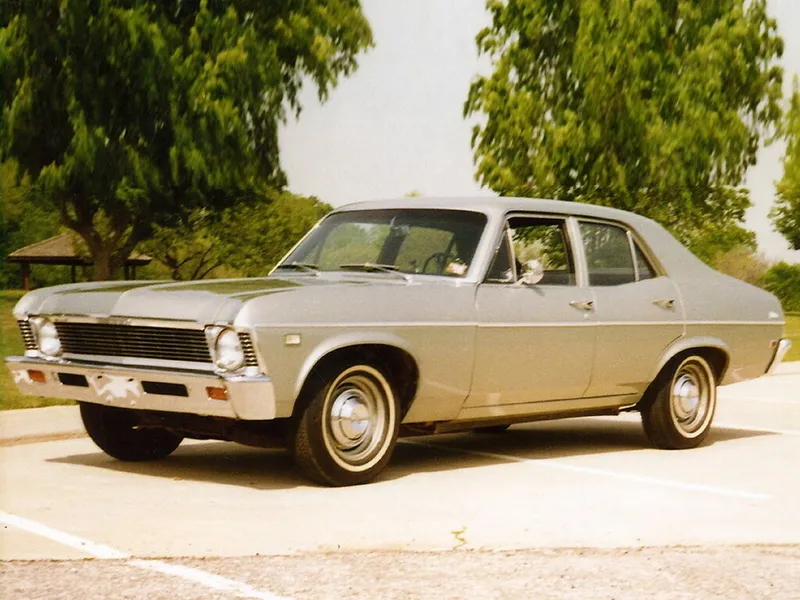 Chevrolet Nova 1967, седан, 3 поколение (09.1967 - 09.1969)