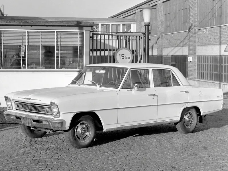 Chevrolet Nova 1965, седан, 2 поколение (10.1965 - 09.1967)