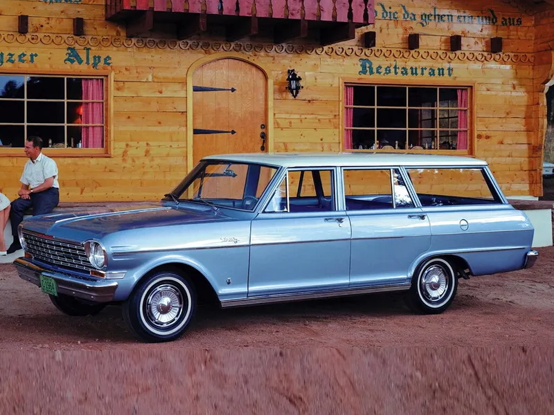 Chevrolet Nova 1961, универсал, 1 поколение (09.1961 - 10.1965)