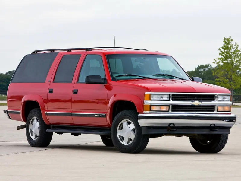 Chevrolet Suburban рестайлинг 1994, джип/suv 5 дв., 8 поколение, GMT400 (06.1994 - 01.2000)