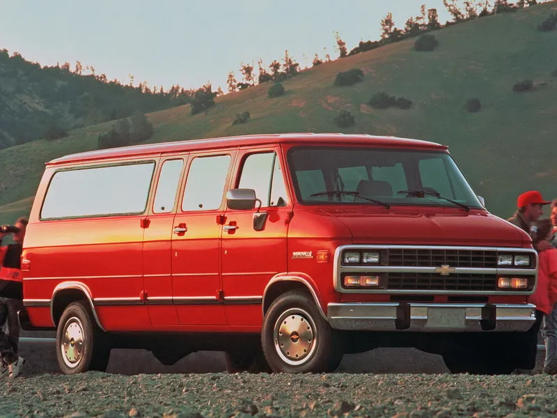 Chevrolet Van 3-й рестайлинг 1991, минивэн, 3 поколение (12.1991 - 06.1996)